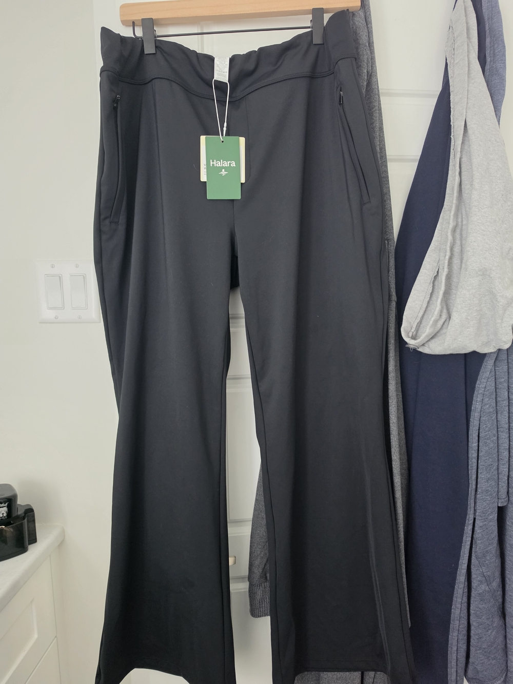 HALARA Black Boot Cut Flare Pants